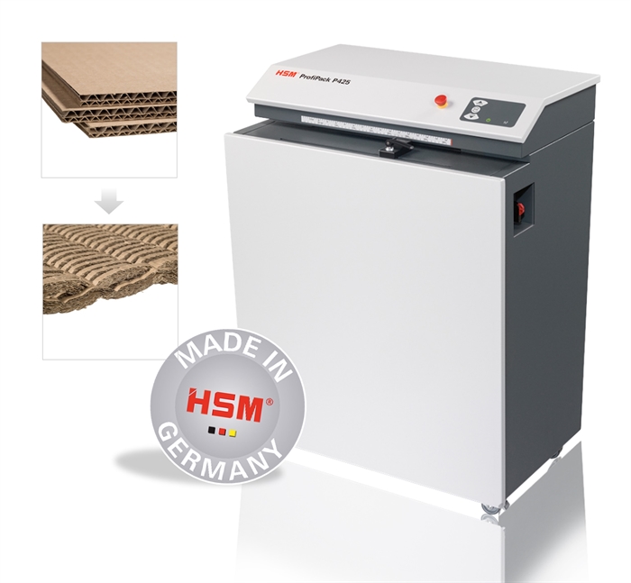 HSM ProfiPack broyeur de carton P425 modèle sol 400V