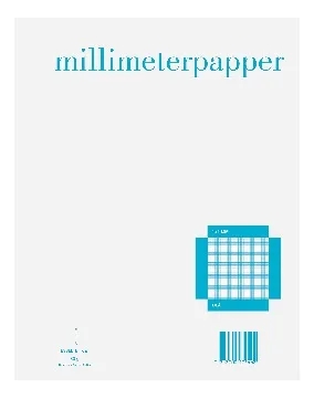 Esselte Papier millimétré A4 1x1mm bleu 50 feuilles