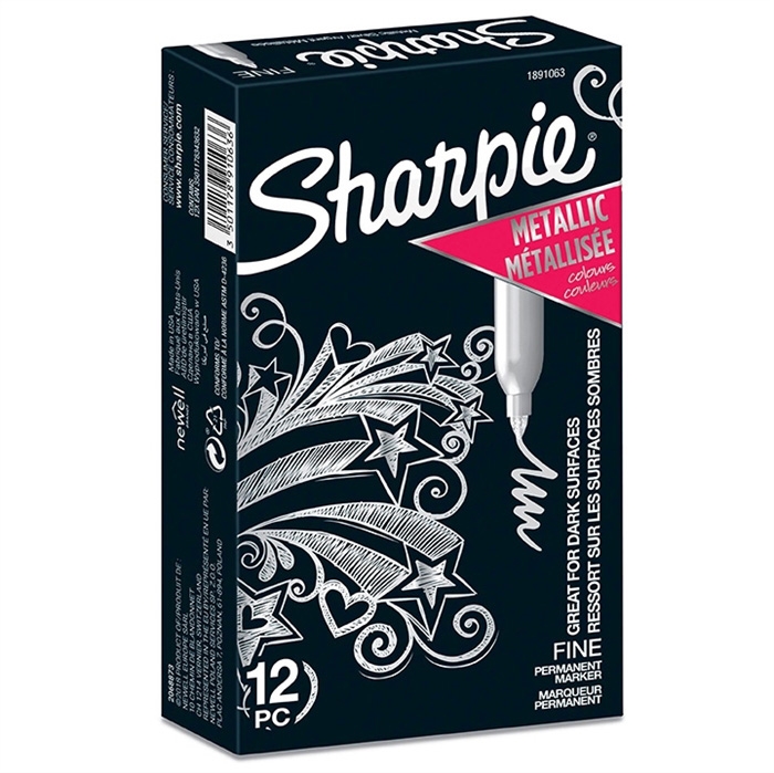 Sharpie Marker Métallique 1,4mm argent