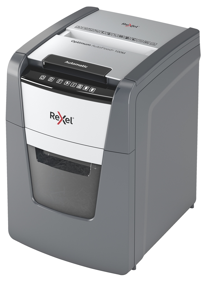 Rexel Destructeur de documents Optimum AutoFeed+ 100M P5