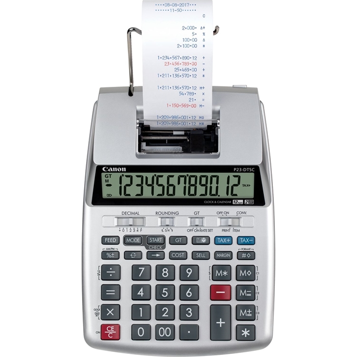 Canon P23-DTSC II calculatrice d\'impression de bureau