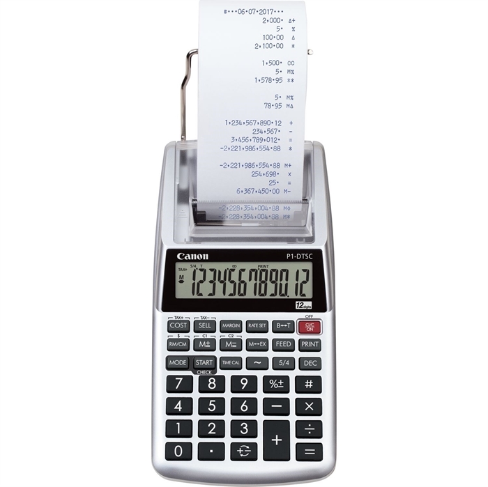 Canon P1-DTSC calculatrice d\'impression sans adaptateur