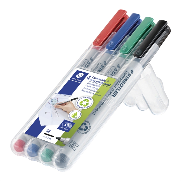 Staedtler Marqueur Lumocolor Non-P 1,0mm assorti (4)