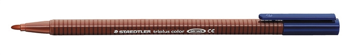 Staedtler Fiberpen Triplus Color 1,0mm marron van dyck