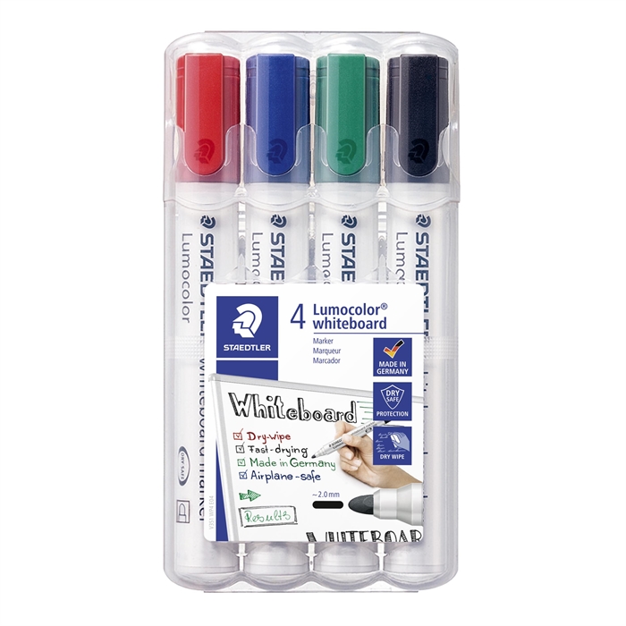 Staedtler WB Marqueur Lumocolor rond 2mm assorti (4)