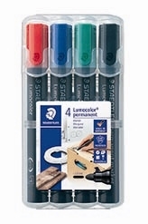 Staedtler Marker Lumocolor Perm rond 2,0mm assorti (4)