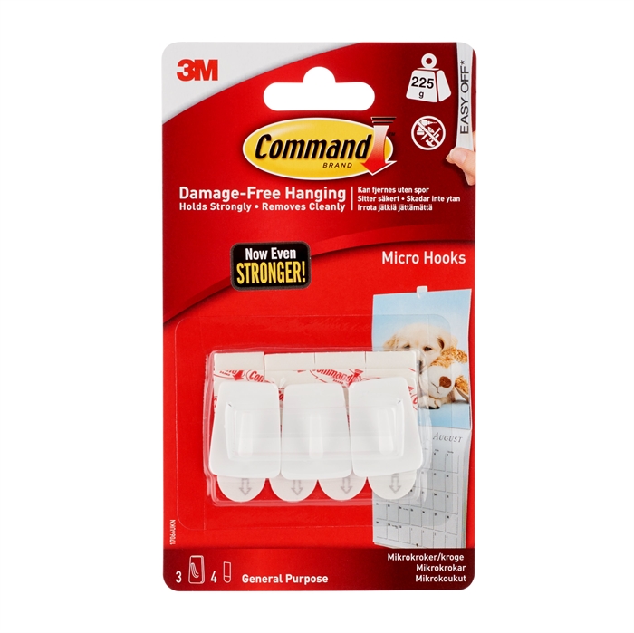 3M Command microcrochets 17066