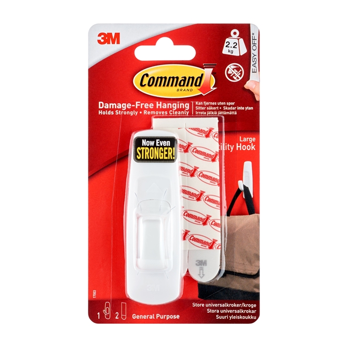 3M Command grand crochet universel 17003