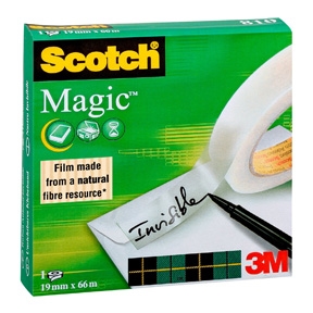 Ruban adhésif Scotch Magic 19mmx66m de 3M