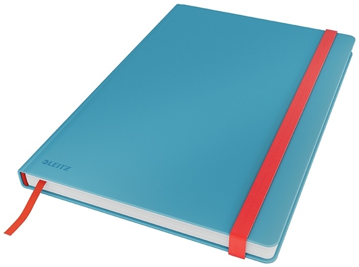 Leitz Cahier Cosy HC L ligné 80 pages 100g bleu