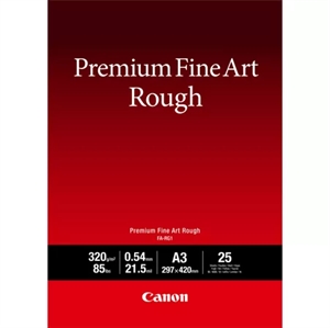 Canon Premium FineArt Rough - A3, 25 pack
Canon Premium FineArt Rough - A3, pack de 25
