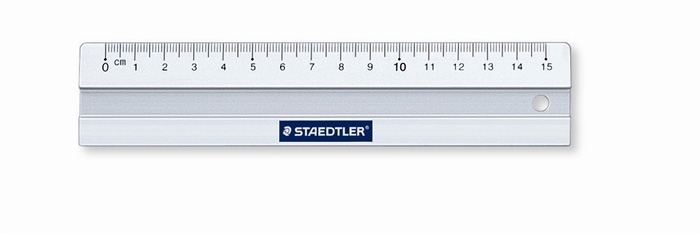 Staedtler Règle en aluminium de 15 cm