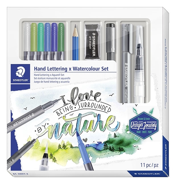 Staedtler Handlettering + set d\'aquarelle ass (11)