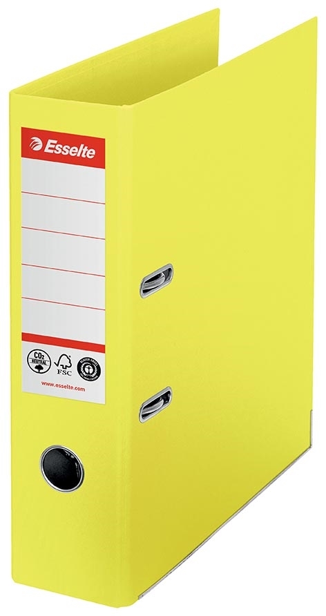 Esselte Binder No1 POB CO²-comp A4 75mm jaune.