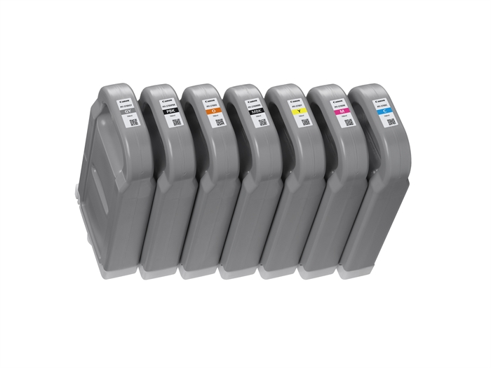 Ensemble complet de cartouches d\'encre pour Canon GP-2600S, 4600S et 6600S - 700 ml