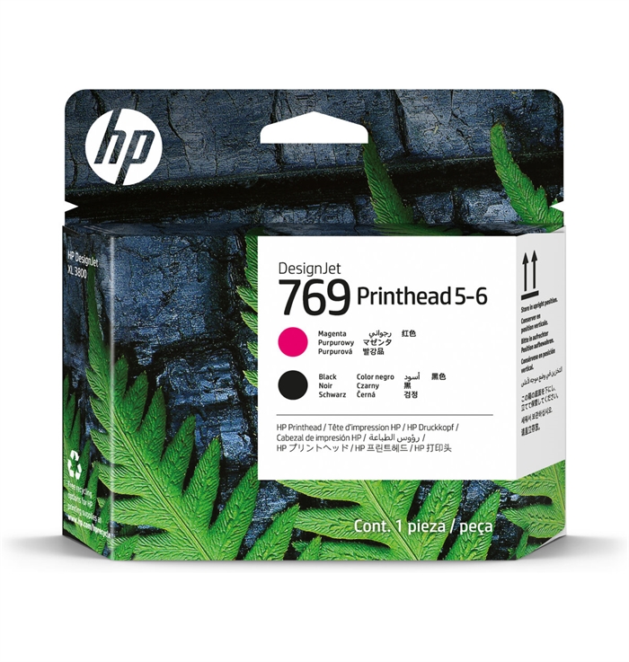 HP 769 Magenta Noir 5-6 Tête d\'impression DesignJet