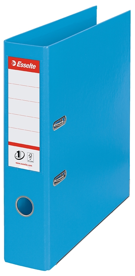 Esselte Classeur à levier No1 Power PP A4 75mm bleu clair