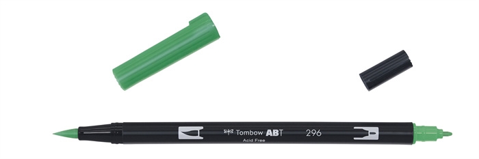 Tombow Marqueur ABT Dual Brush 296 vert