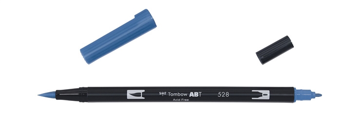 Tombow Marker ABT Dual Brush 528 bleu marine