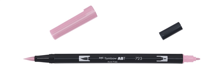 Tombow Marker ABT Dual Brush 723 rose