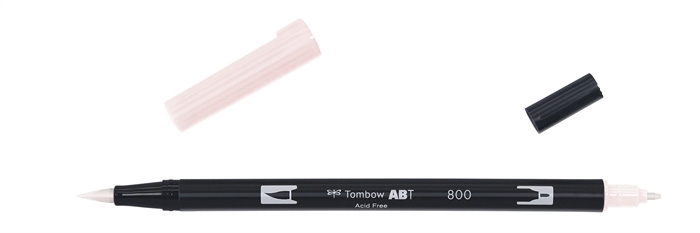 Tombow Marker ABT Dual Brush 800 rose pâle