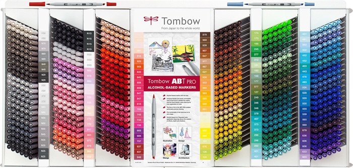 Tombow Marqueur à alcool ABT PRO contenu pour affichage (864)