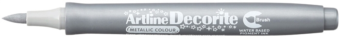 Artline Decorite Brush argent