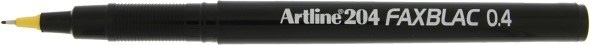 Artline Fiberspidspen 204 FAX noir