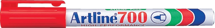 Artline Marker 700 Permanent 0.7 rouge