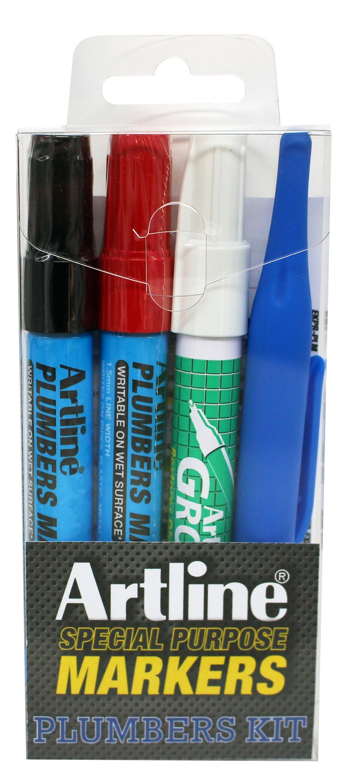 Artline Kit de plomberie, paquet de 4