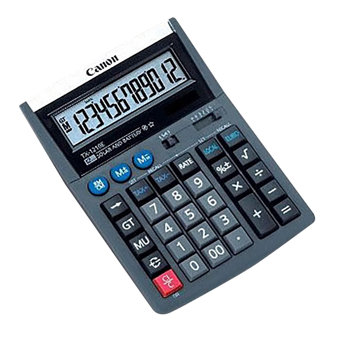 Calculatrice de bureau Canon TX-1210E