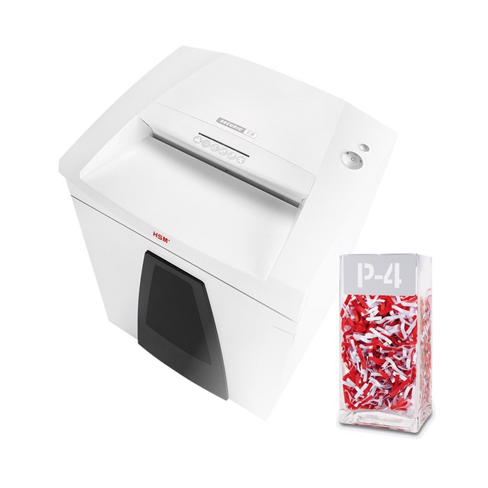 HSM Securio déchiqueteuse B35 P4 4,5x30 confettis incl. huile