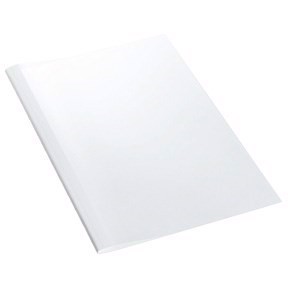 Leitz Couverture en carton Limomslag 3mm A4 blanc (100)