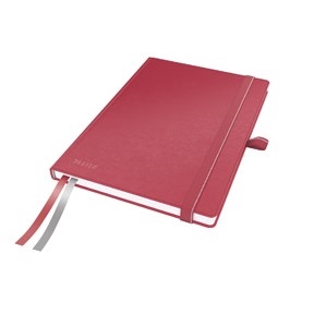 Leitz Carnet complet A5 ligné 96g/80pages rouge