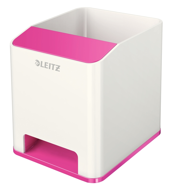 Leitz Porte-stylo Sound WOW blanc/rose