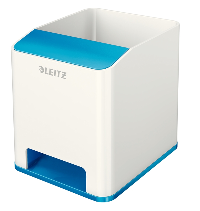 Leitz Porte-stylos Sound WOW blanc/bleu