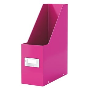 Leitz Porte-revues Click & Store WOW A4 rose