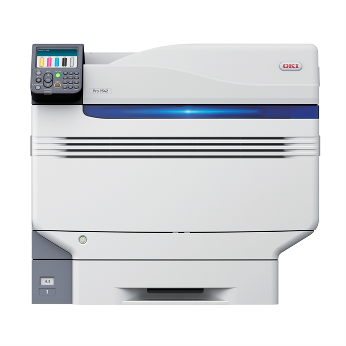 OKI Pro 9542 A3 Presse numérique - CMJN + Blanc