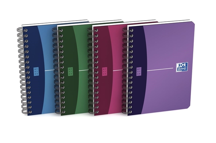 Oxford Mon carnet de notes My Style A6 quadrillé 90 pages 90g assorties.