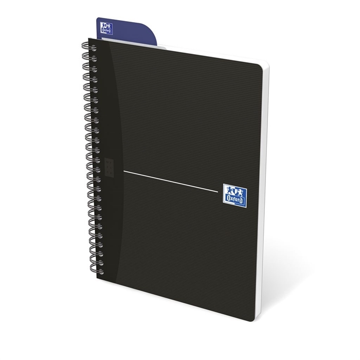 Oxford Smart carnet A5 ligné 90 feuilles 90g noir