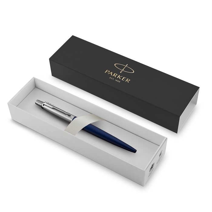 Stylo à bille Parker Jotter Royal Blue CT M boîte bleue