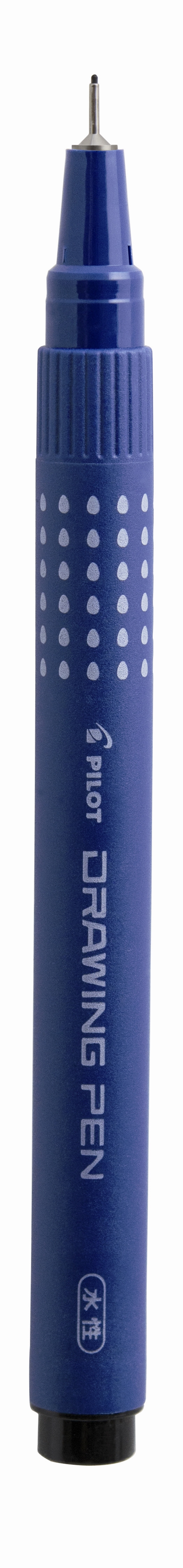 Stylo Feutre Pilot avec capuchon, Drawing Pen 0,2mm noir