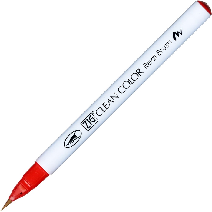 ZIG Clean Color Pinceau Pen 022 fl. Rouge carmin