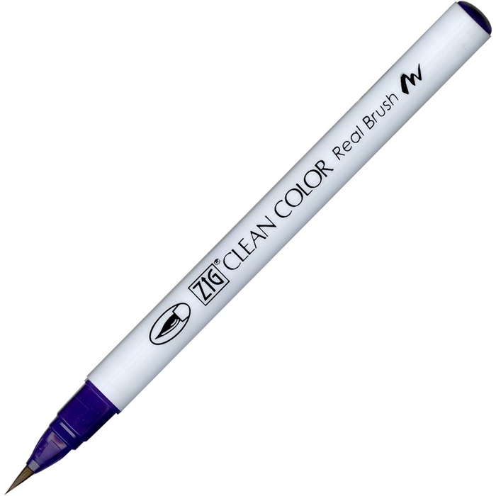 ZIG Clean Color Stylo Pinceau 084 fl. Violet Profond.