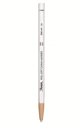 Marqueur Sharpie Chine 2,0mm blanc