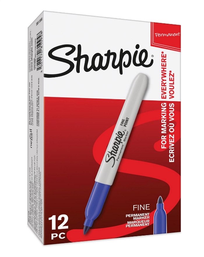 Feutre Sharpie Fine 1,0mm bleu