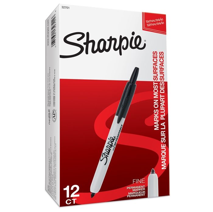 Marqueur Sharpie RT Sharpie Fine noir