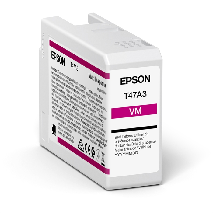 Epson Vivid Magenta Cartouche d\'encre 50 ml T47A3 - Epson SureColor P900