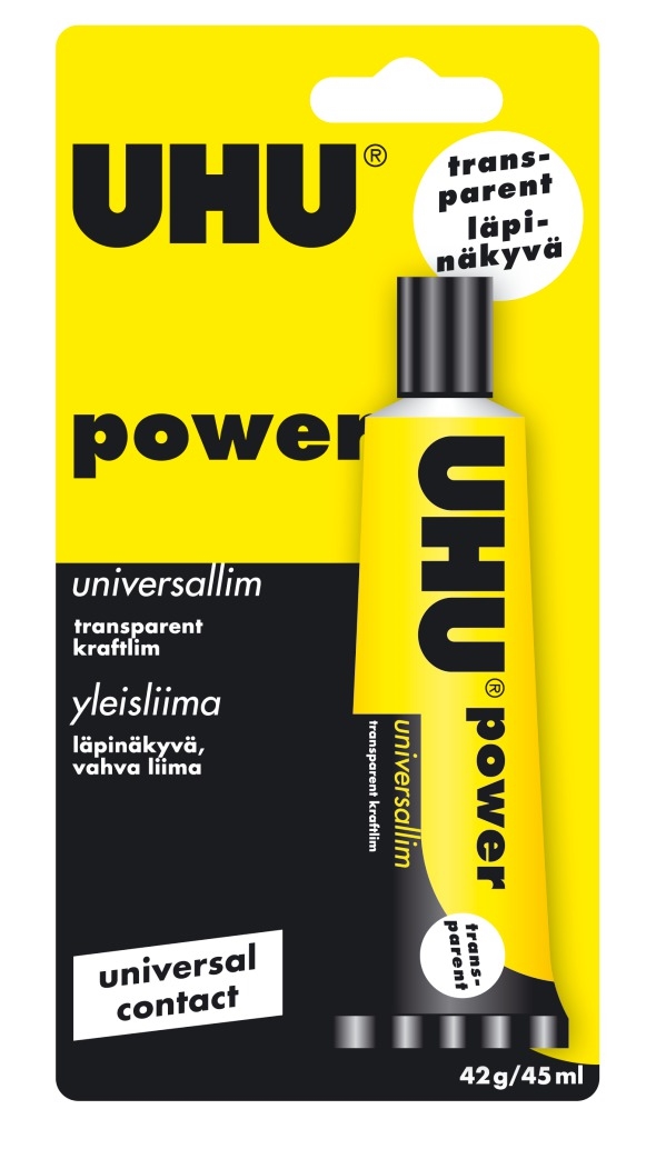 UHU Adhésif universel transparent Power 42gr