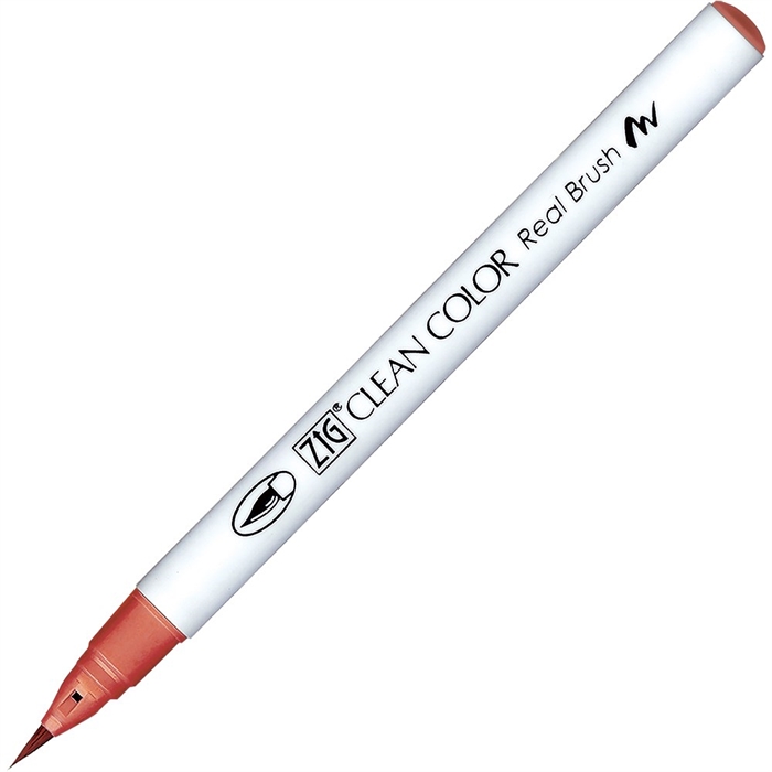 ZIG Clean Color Pinceau Stylo 208 Vermillon Profond